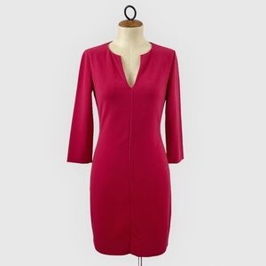 Diane Von Furstenberg Aurora Mini Sheath Dress Pink